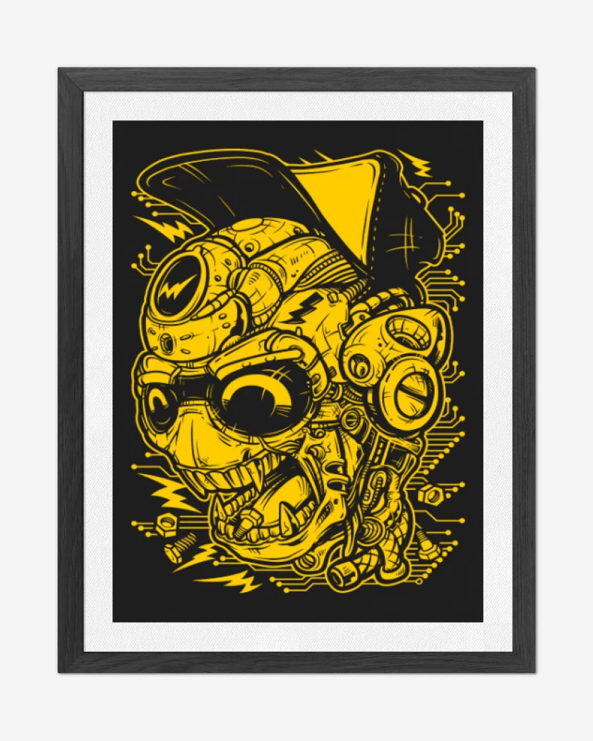 Cuadro decorativo Negro de Robo T