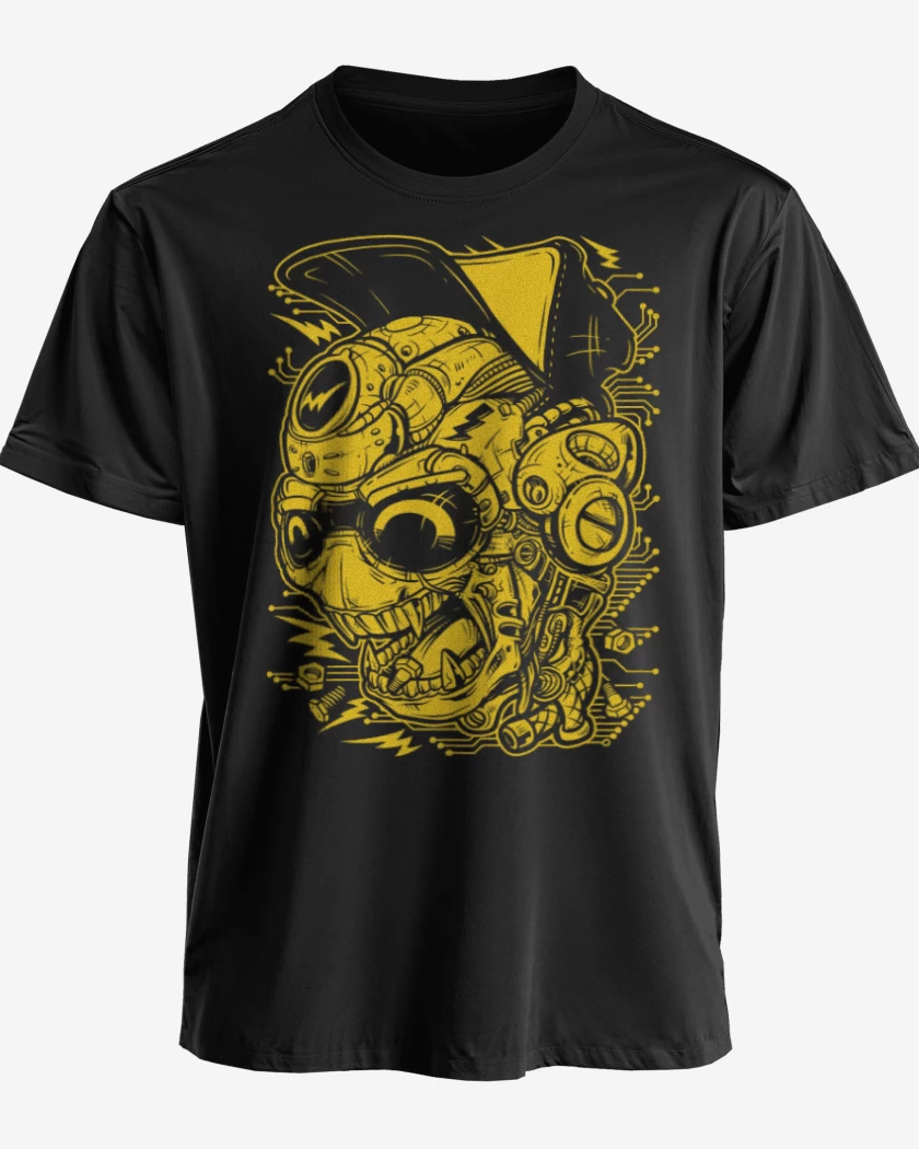 Polera premium Negro de Robo T