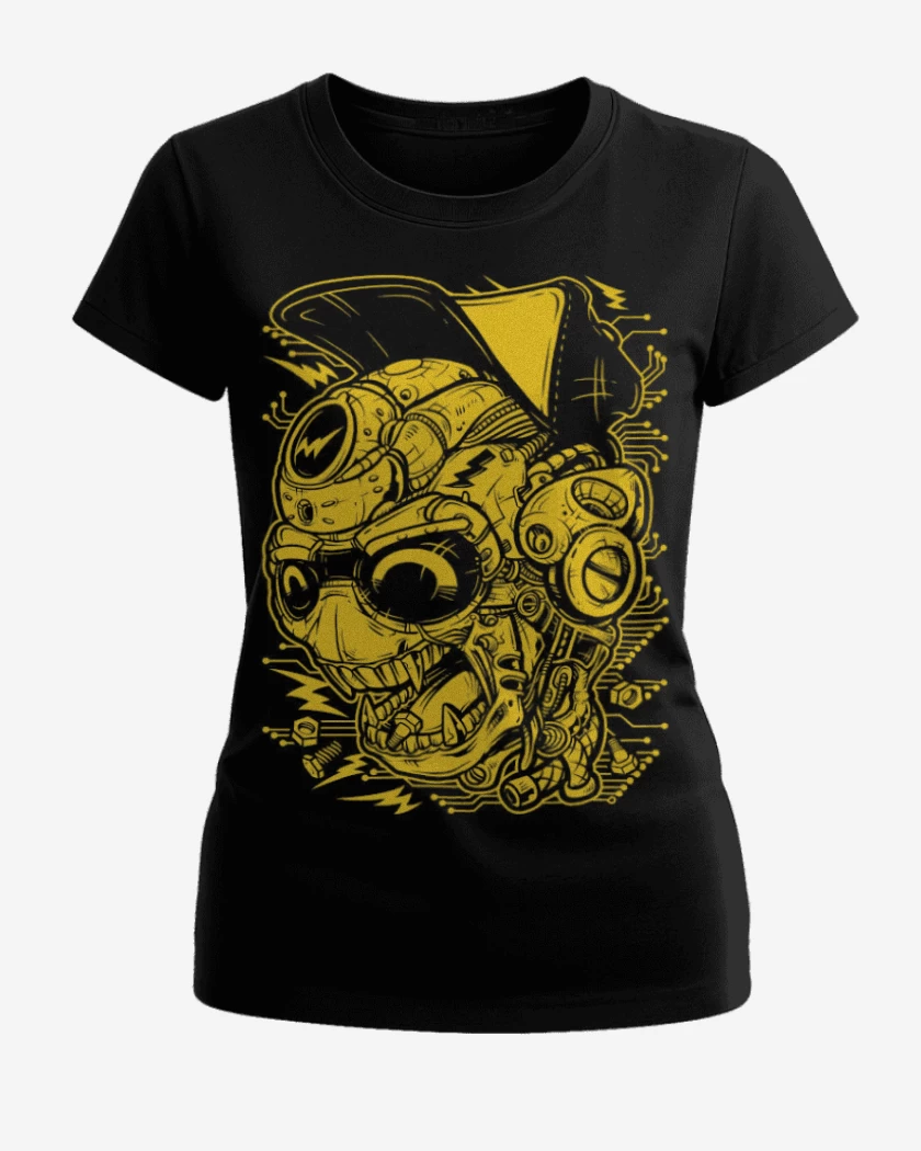 Polera de Mujer Negro de Robo T