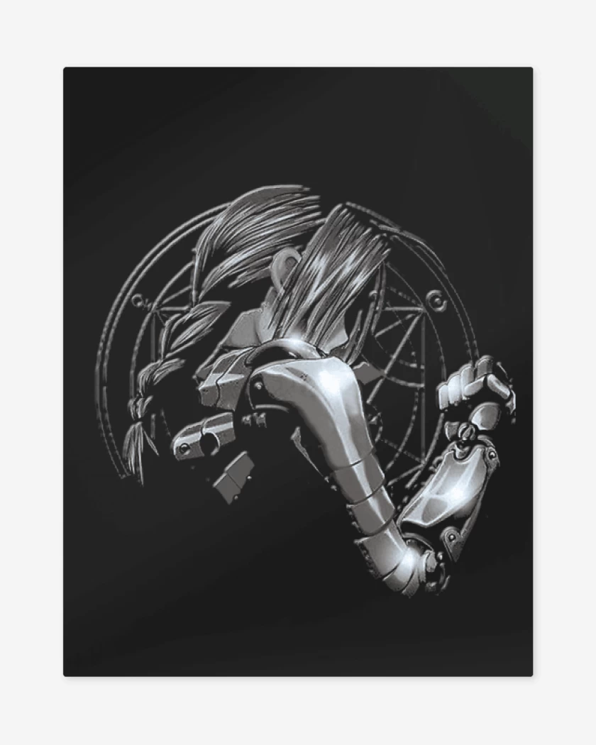 Print metalico Negro de Fma 2