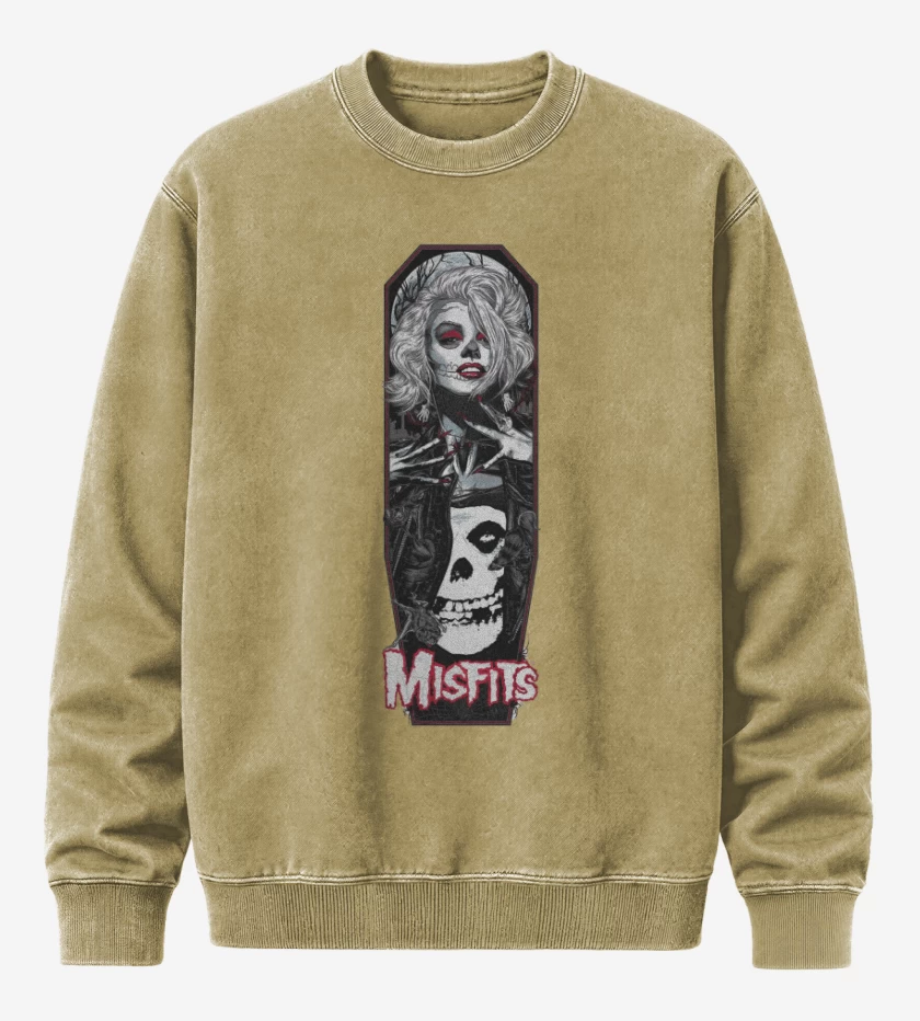 Poleron Polo Acid Wash Beige de Mitfist full color