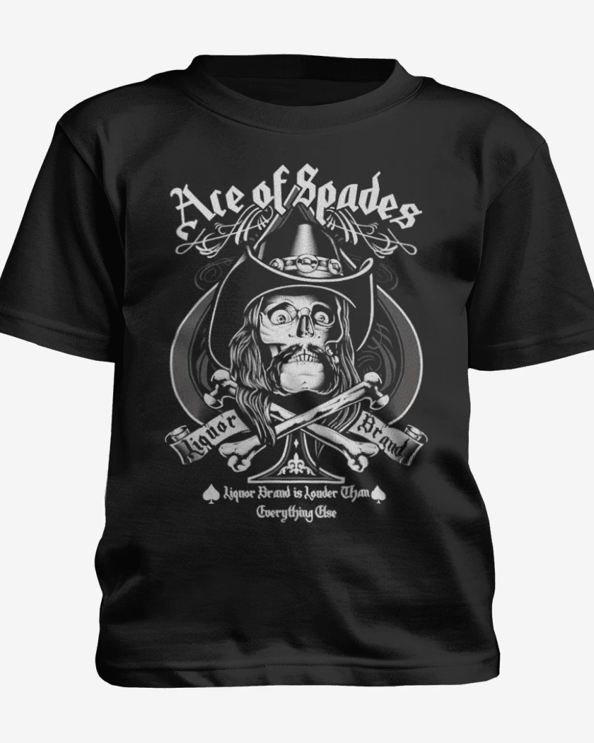 Polera de niño Negro de Tio Lemmy