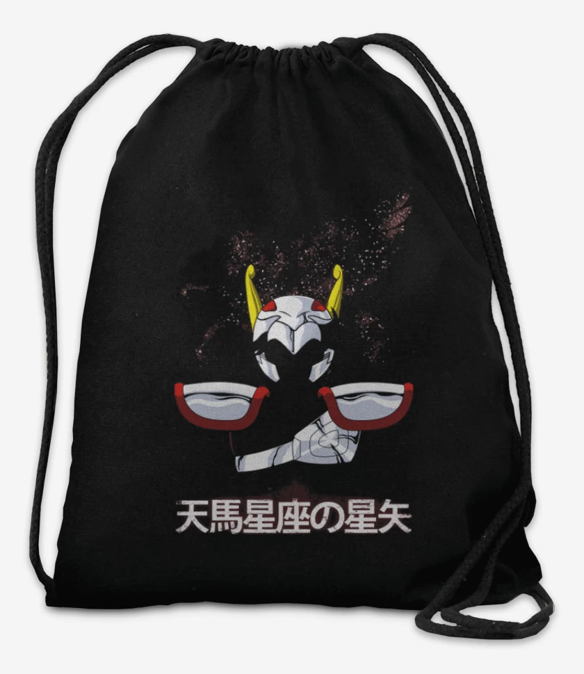 Mochila Negro de Seiya