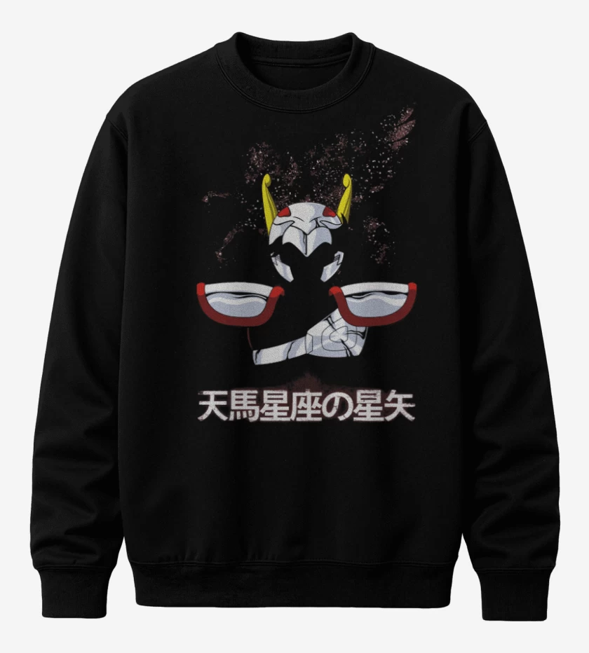 Poleron polo Negro de Seiya