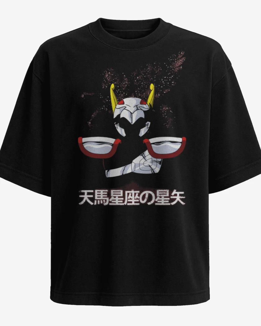 Polera Oversize Negro de Seiya