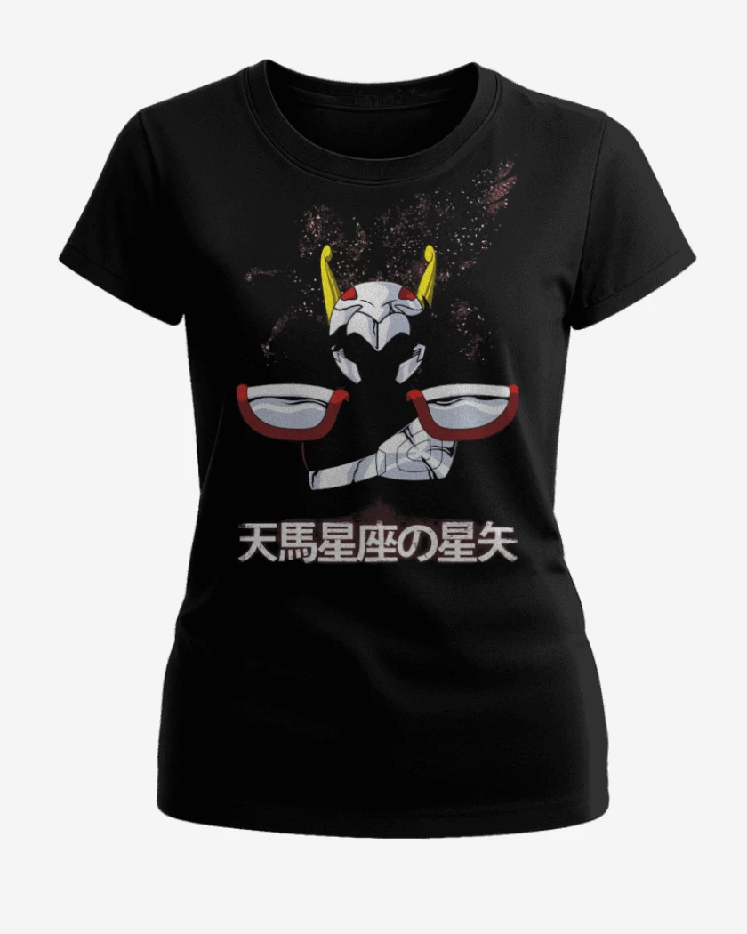 Polera de Mujer Negro de Seiya