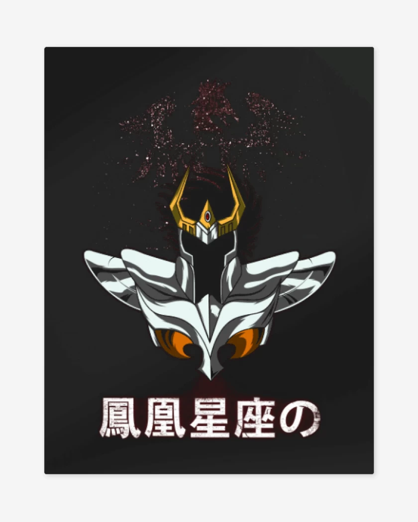 Print metalico Negro de Ikki