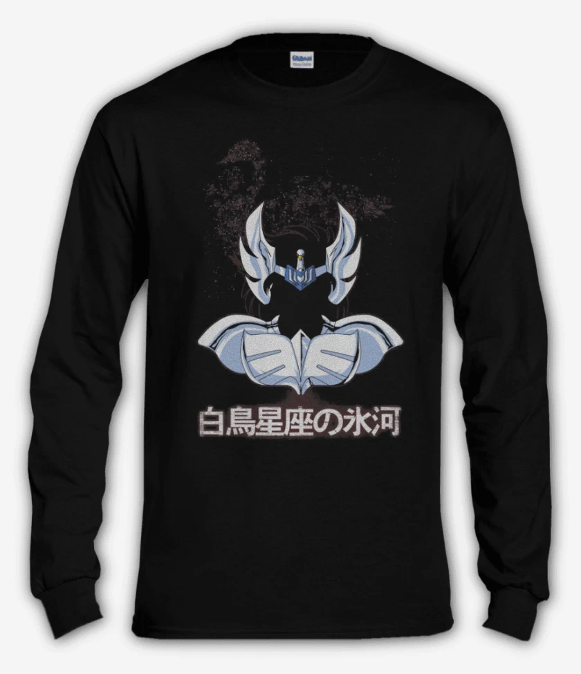 Polera manga larga Negro de Hyoga 1