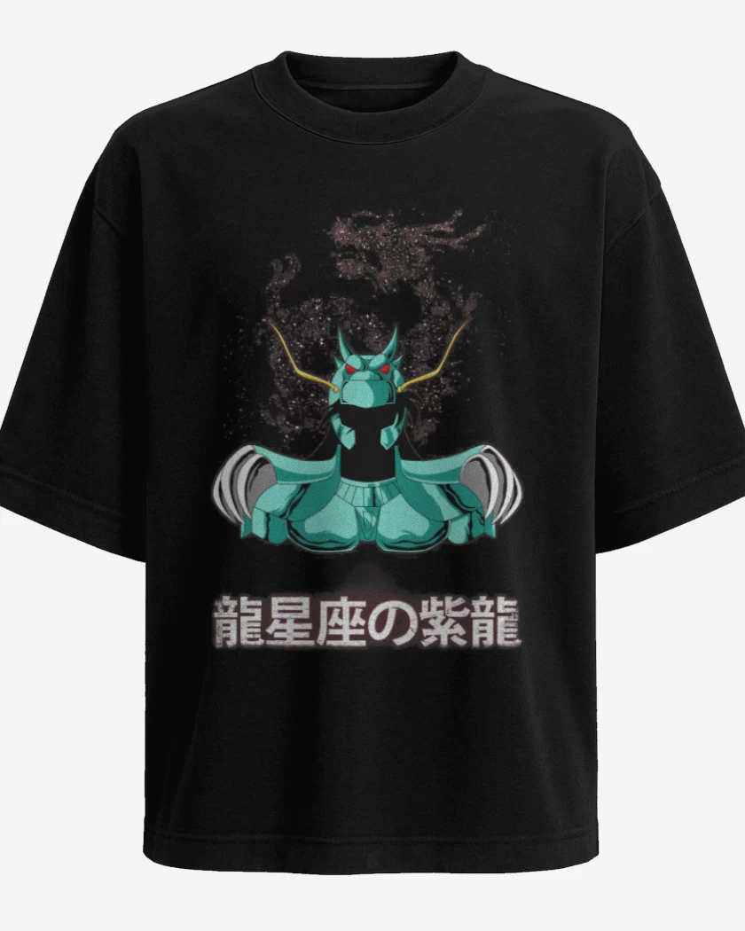 Polera Oversize Negro de Shyriu