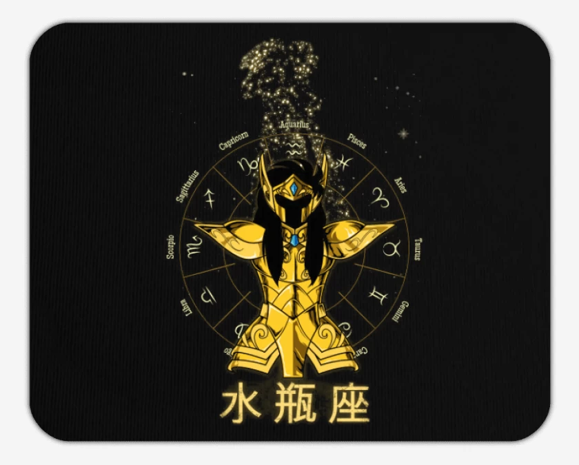 Mousepad Acuario Saint Seiya