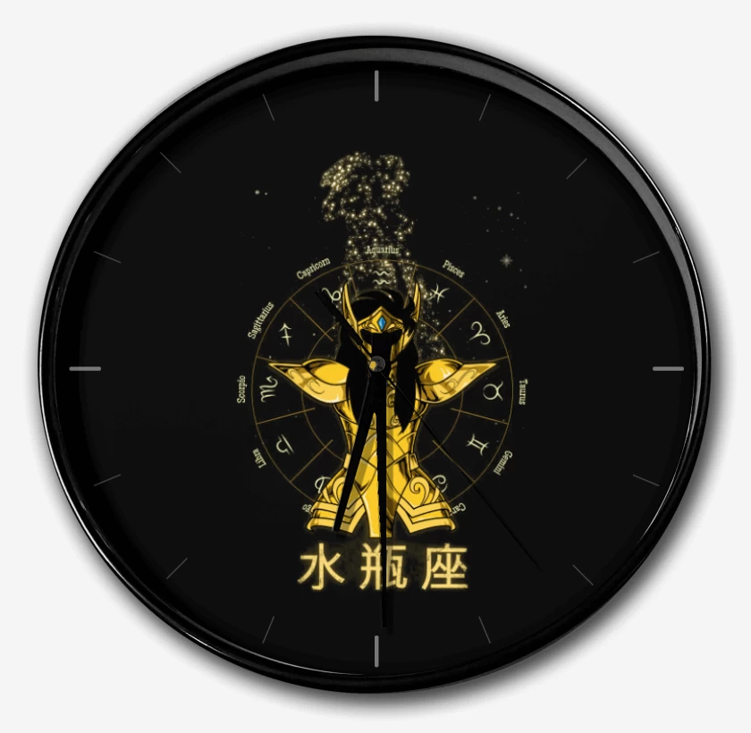Reloj Acuario Saint Seiya