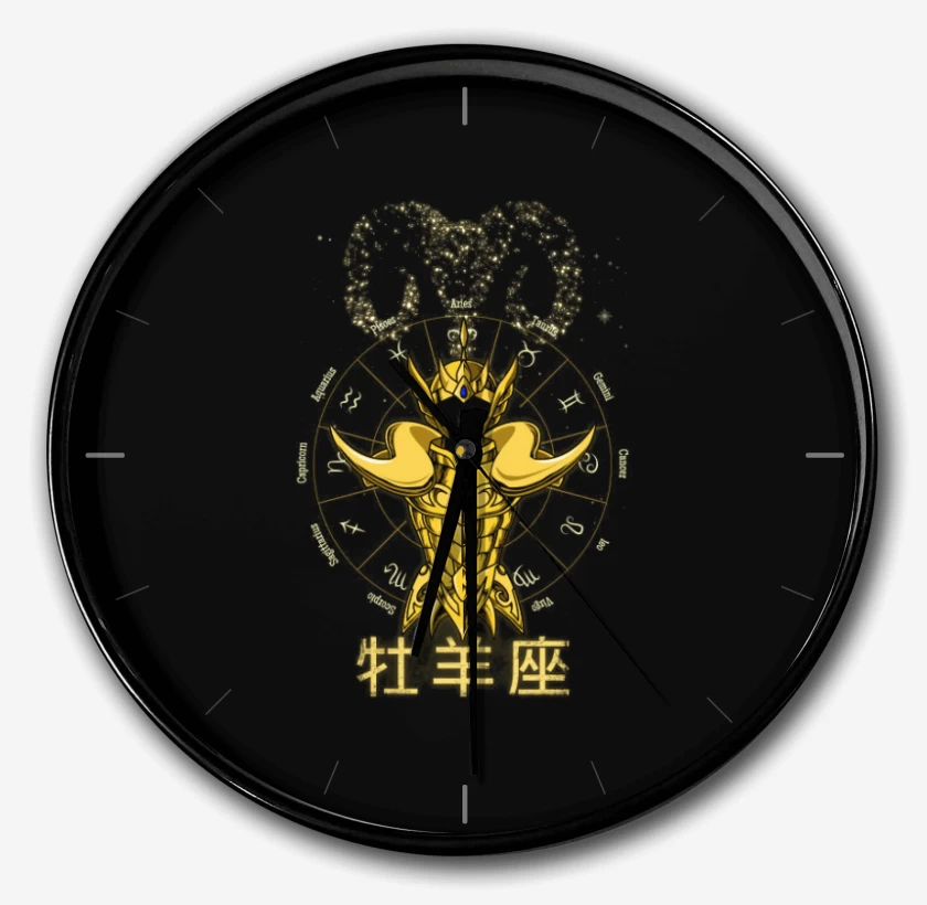 Reloj Negro de Aries