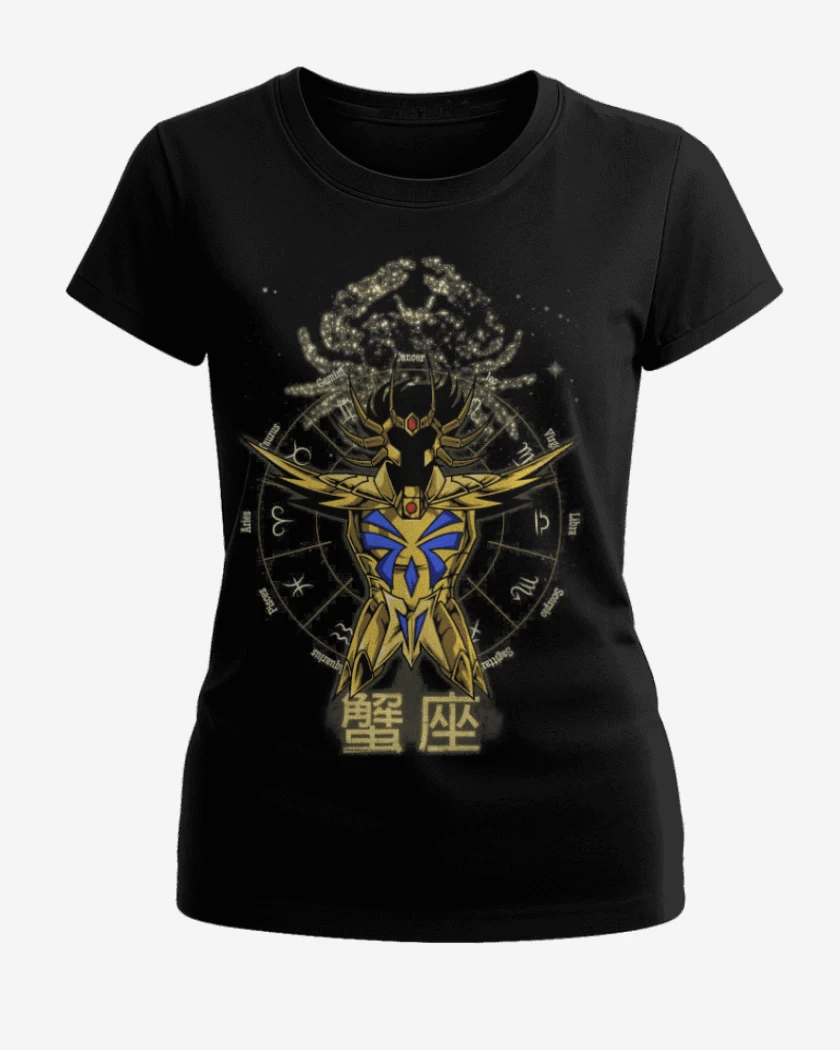 Polera de Mujer Cancer Saint Seiya