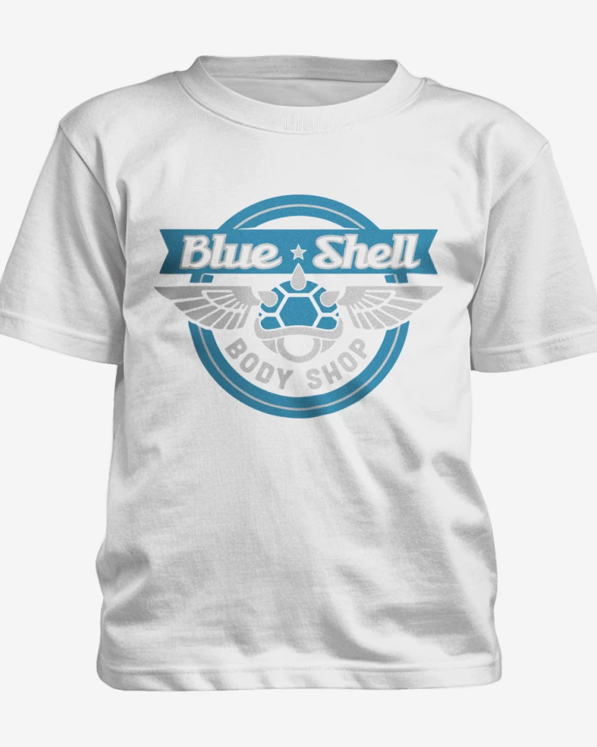 Polera de niño Blanco de Blue Shell