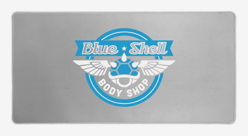 Mouse pad Gamer Gris Melange de Blue Shell