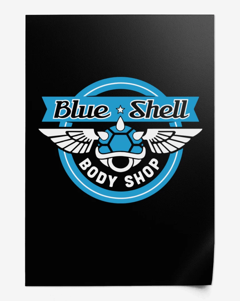 Print Blue Shell