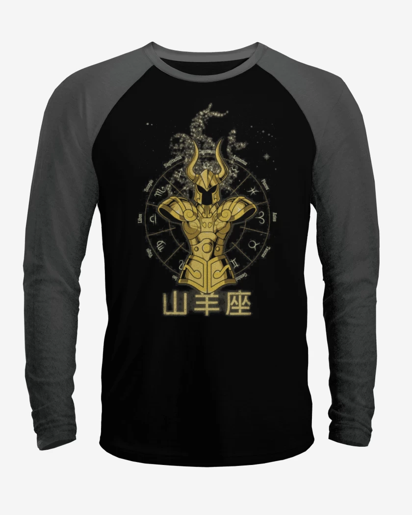 Polera Raglan Capricornio Saint Seiya