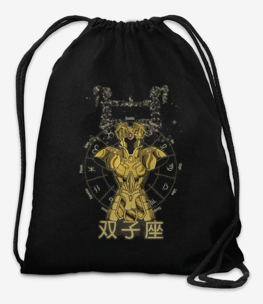Mochila Negro de Geminis