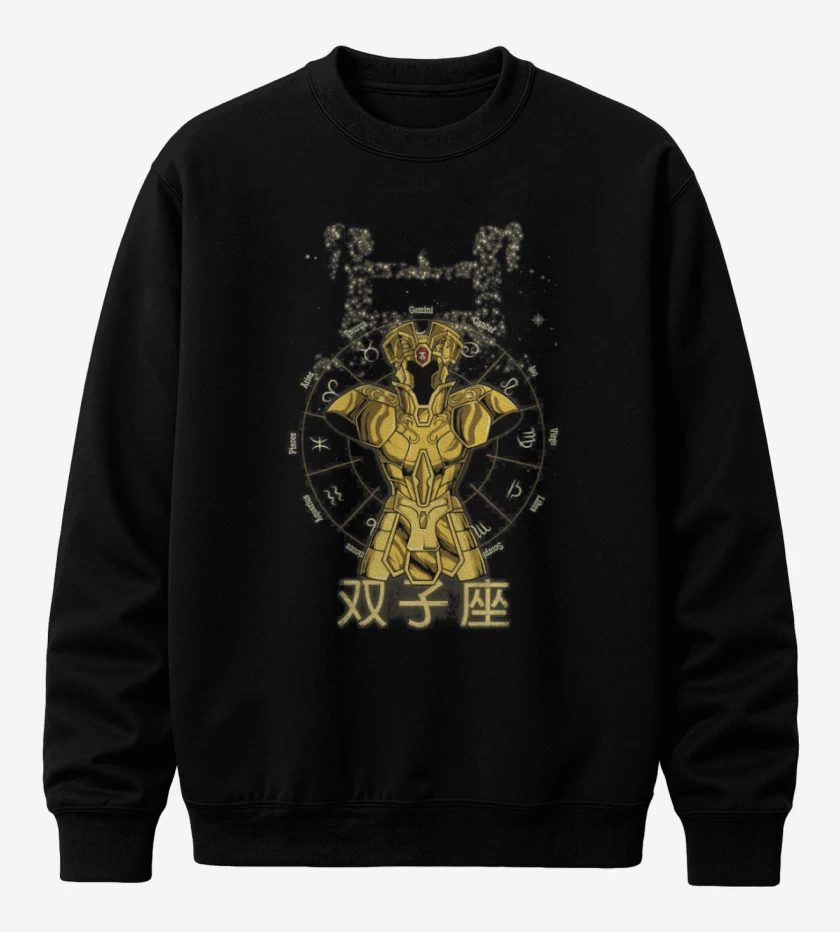 Poleron polo Negro de Geminis