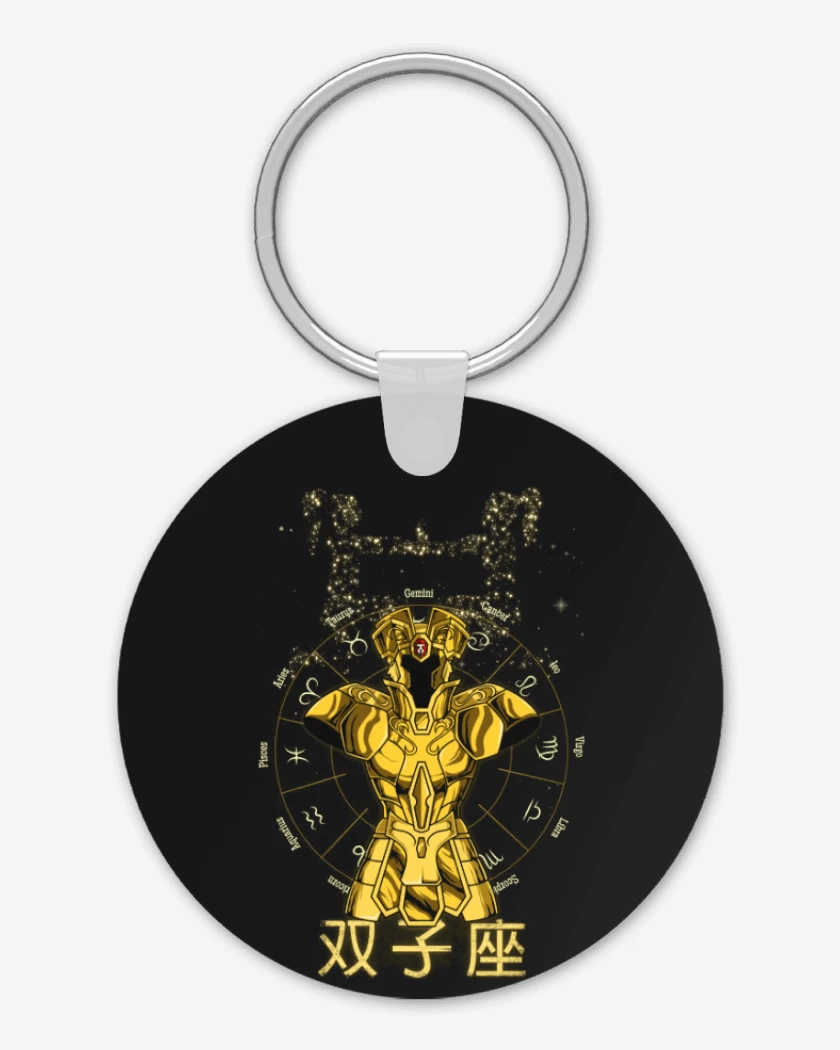 Llavero Negro de Geminis