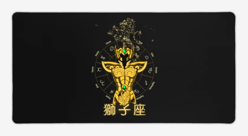 Mouse pad Gamer Negro de Leo
