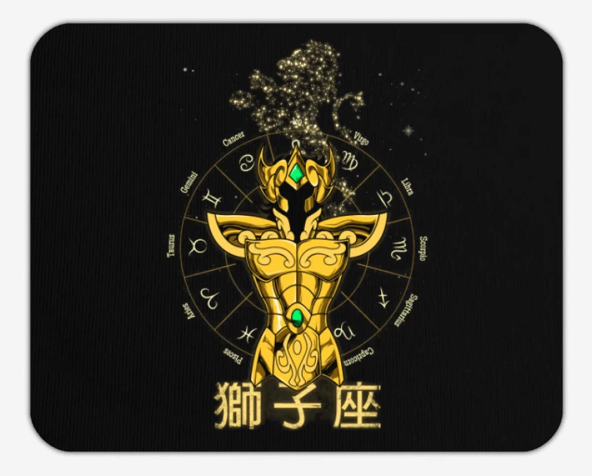 Mousepad Negro de Leo