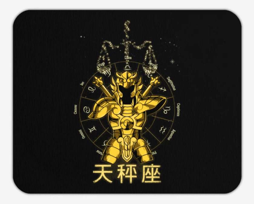 Mousepad Libra Saint Seiya