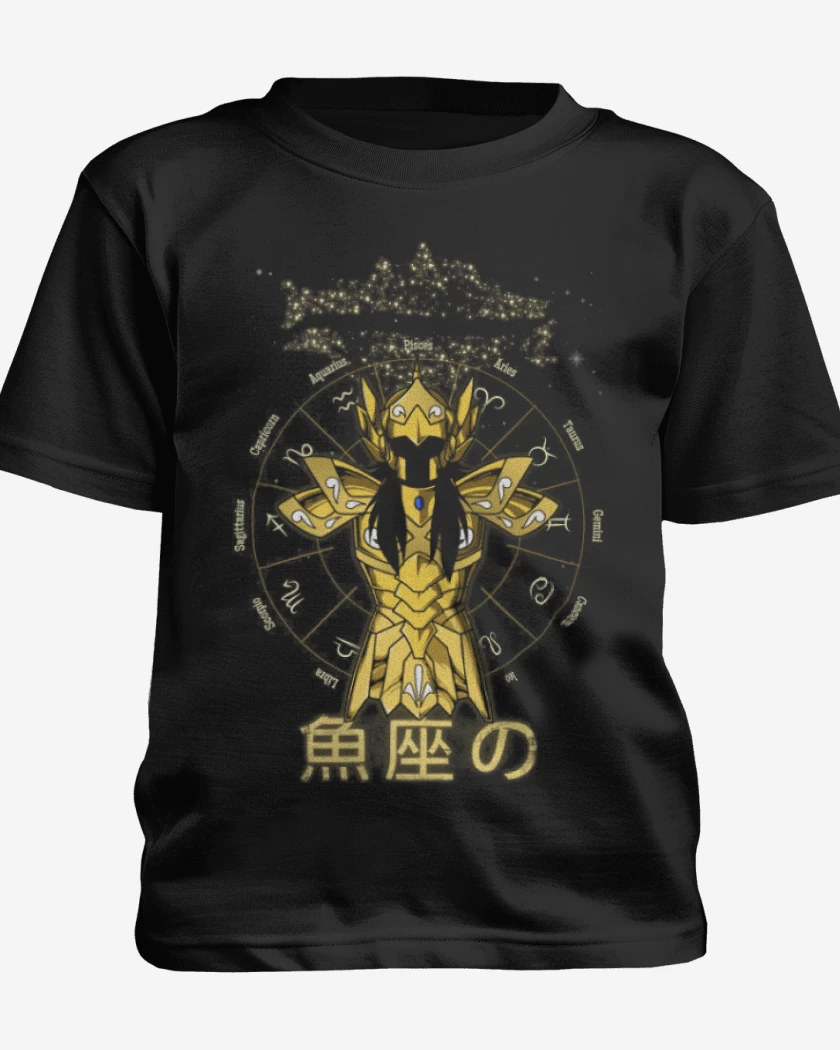 Polera de niño Negro de Piscis