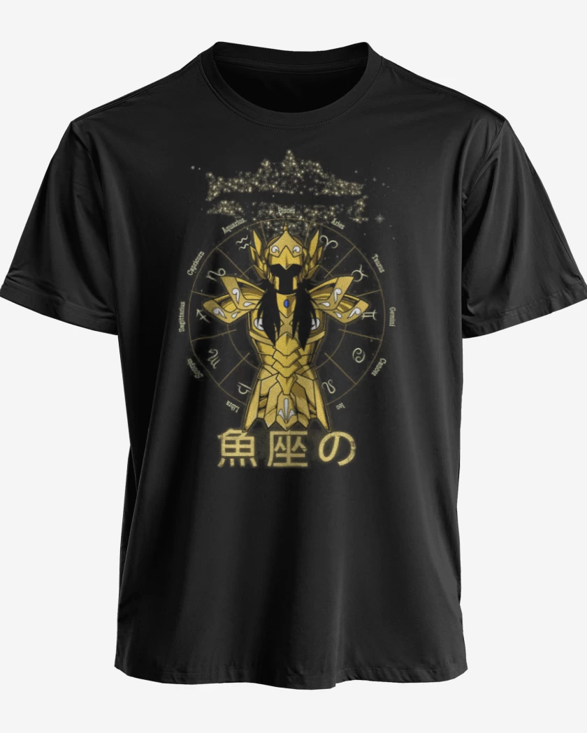 Polera premium Negro de Piscis