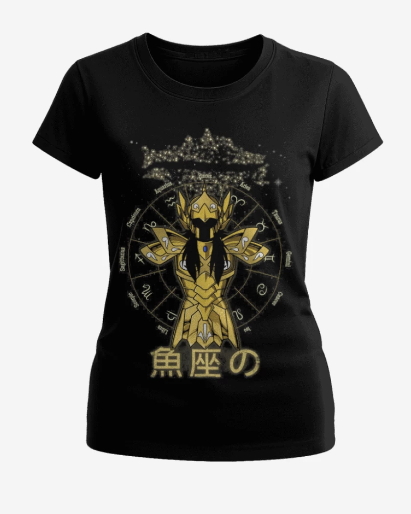 Polera de Mujer Negro de Piscis