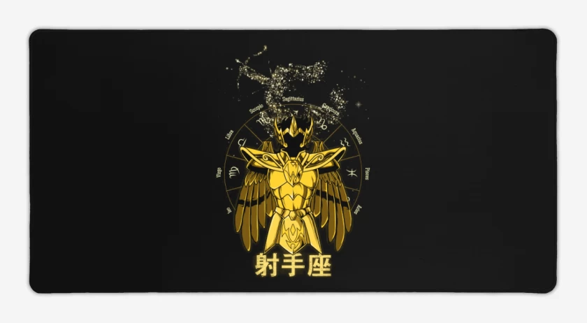 Mouse pad Gamer Sagitario Saint Seiya