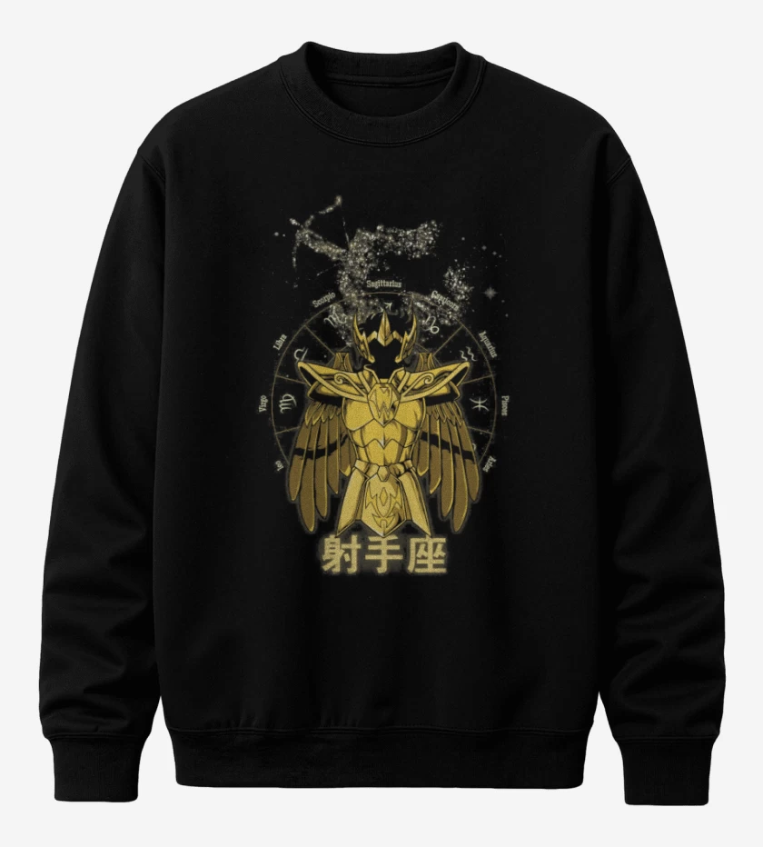 Poleron polo Sagitario Saint Seiya