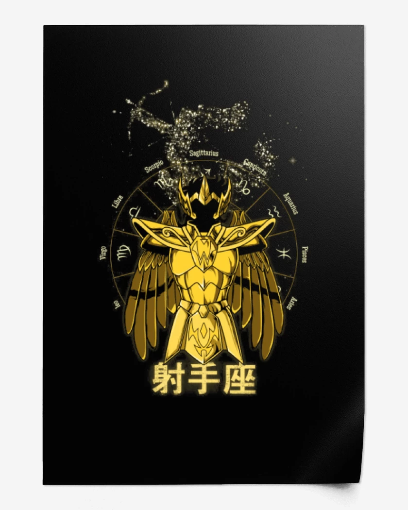 Print Sagitario Saint Seiya