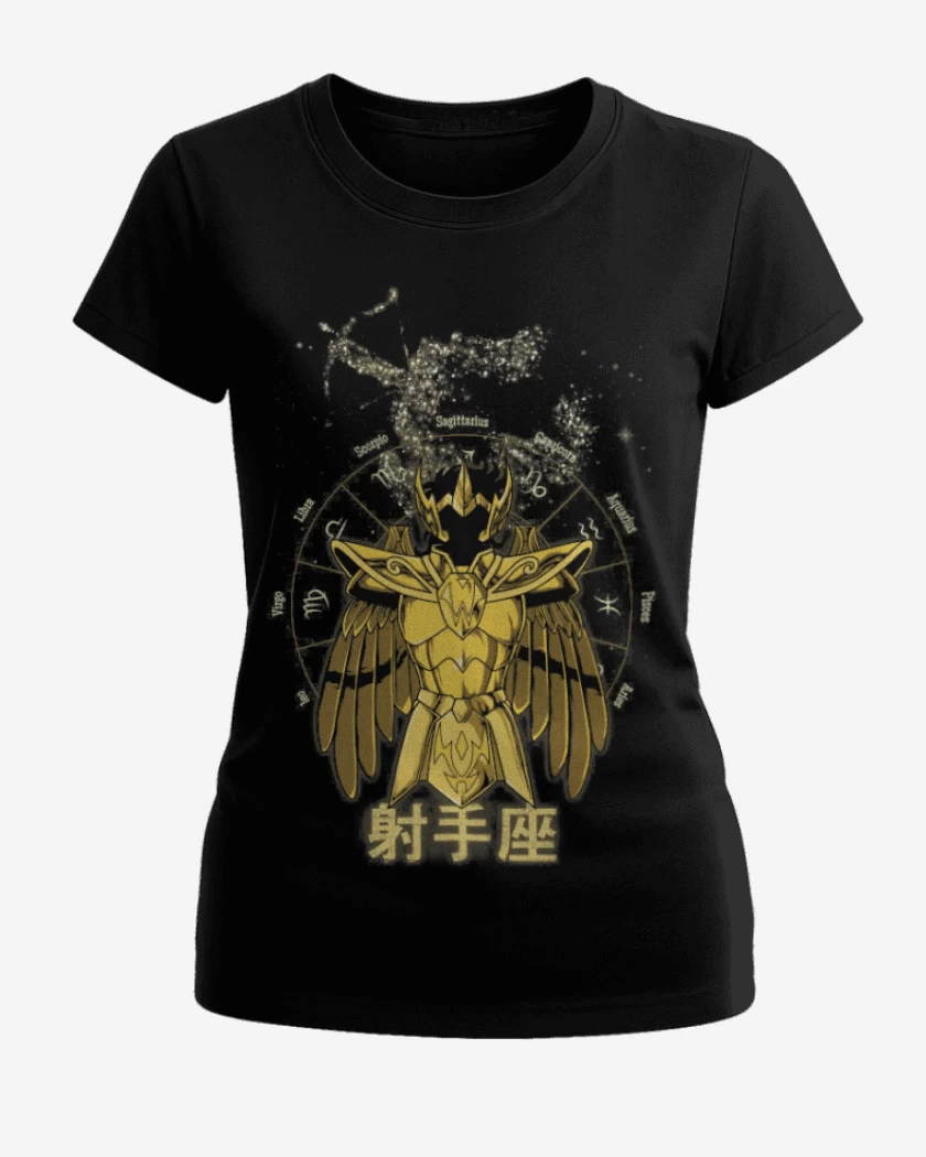 Polera de Mujer Sagitario Saint Seiya