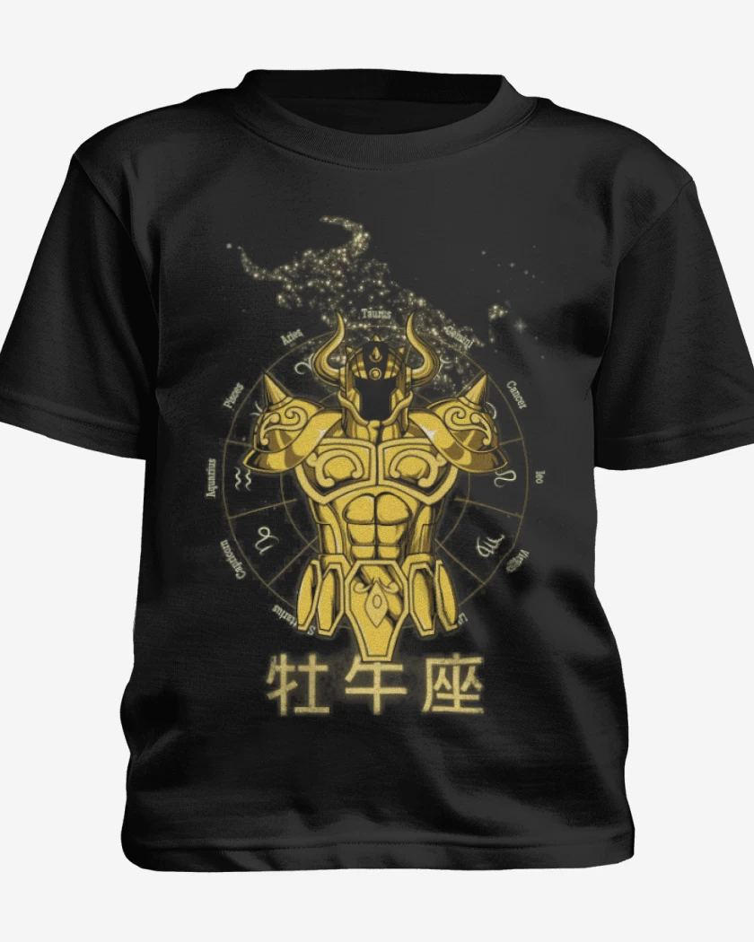 Polera de niño Negro de Tauro