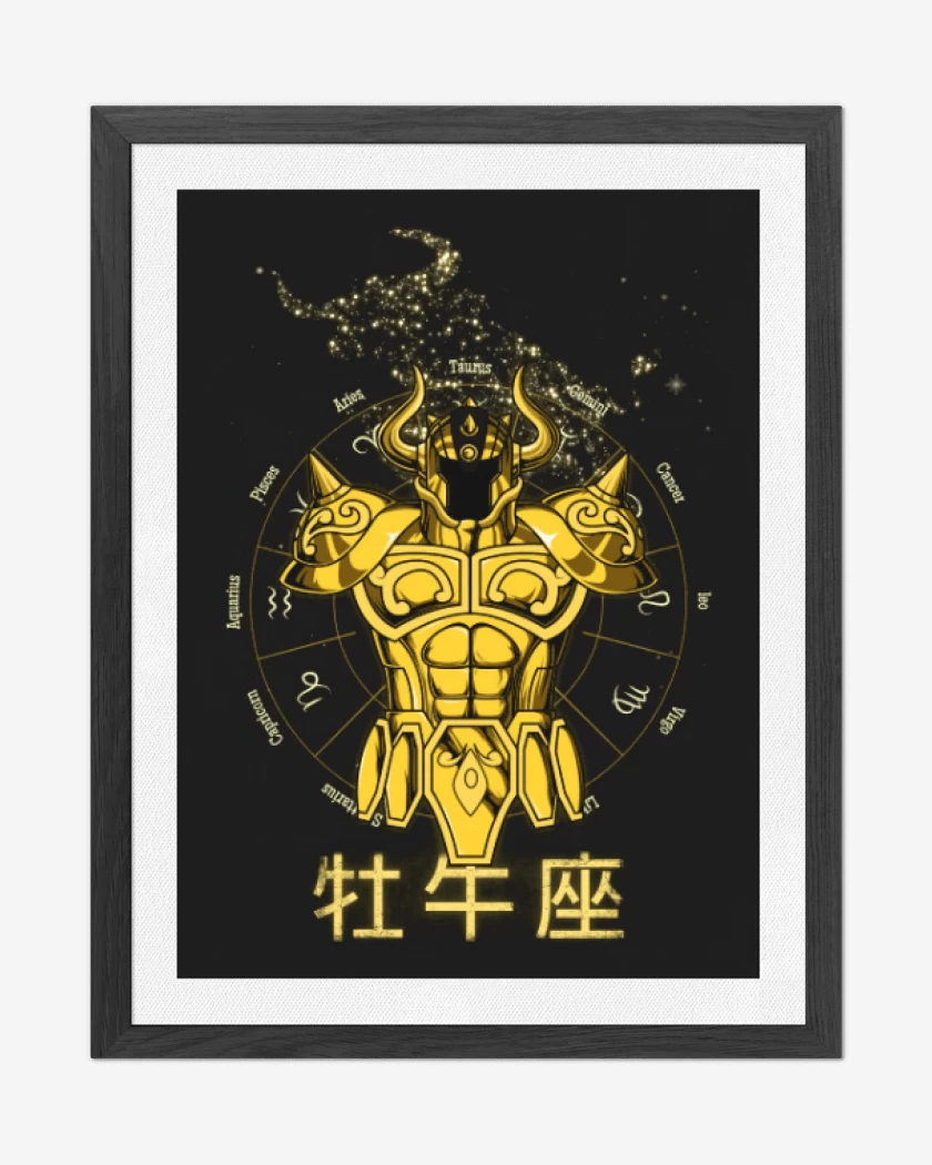 Cuadro decorativo Negro de Tauro