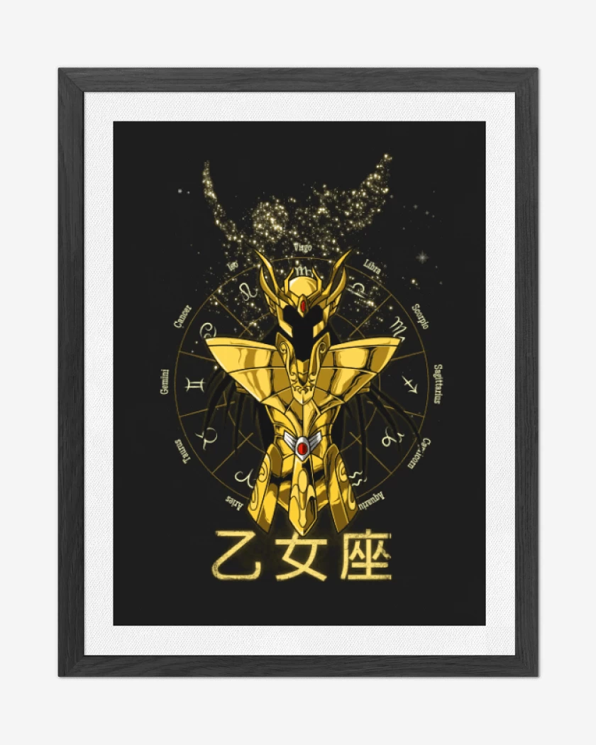 Cuadro decorativo Negro de Virgo