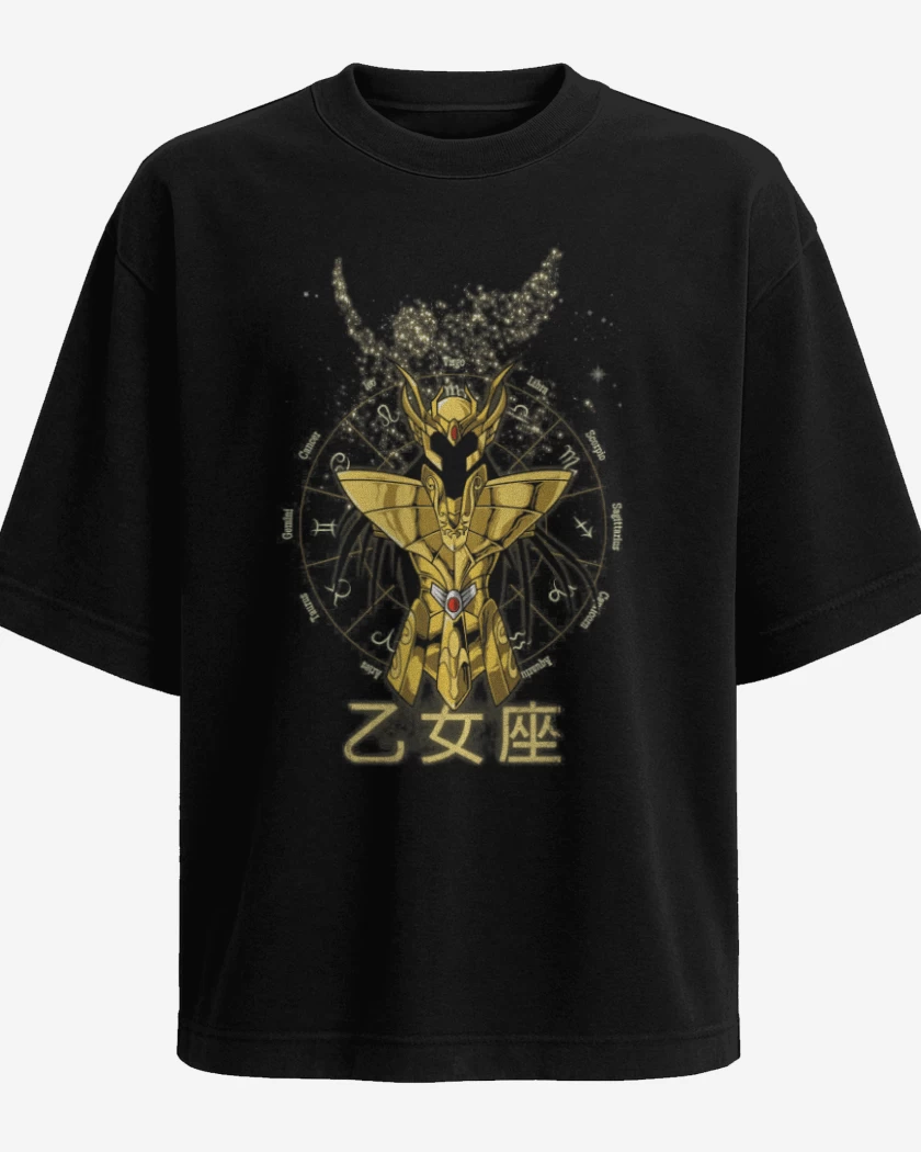 Polera Oversize Negro de Virgo