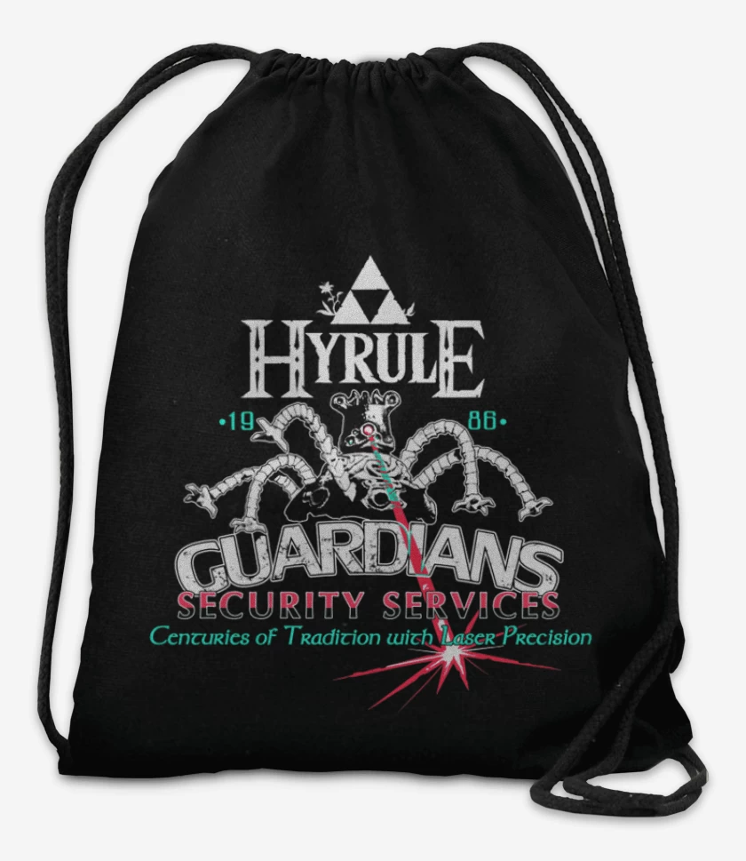 Mochila Negro de Hyrule Guardians
