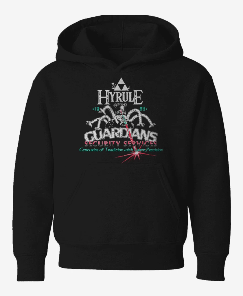 Poleron de niño Negro de Hyrule Guardians