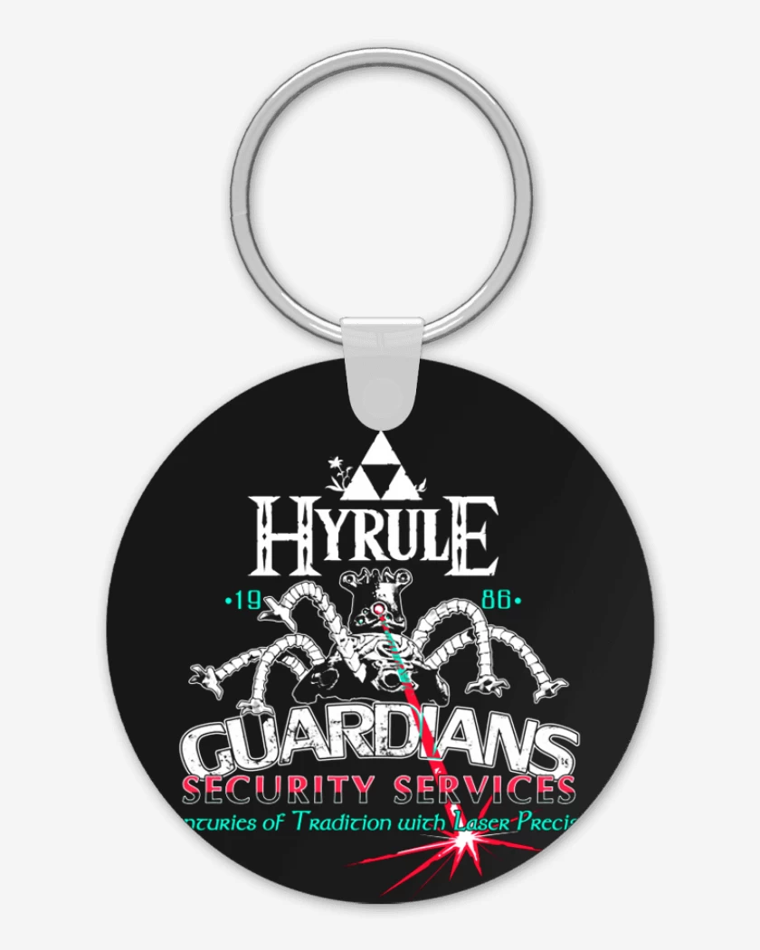 Llavero Negro de Hyrule Guardians