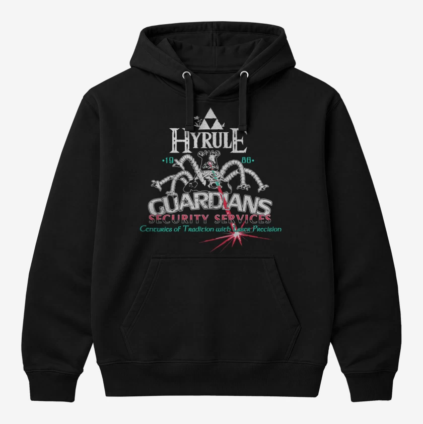 Polerón Canguro Negro de Hyrule Guardians