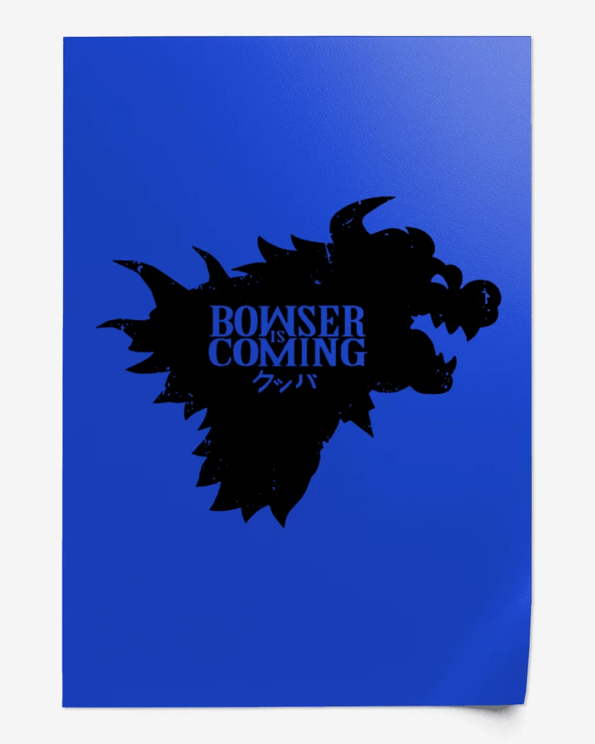 Print Bowser Is Coming