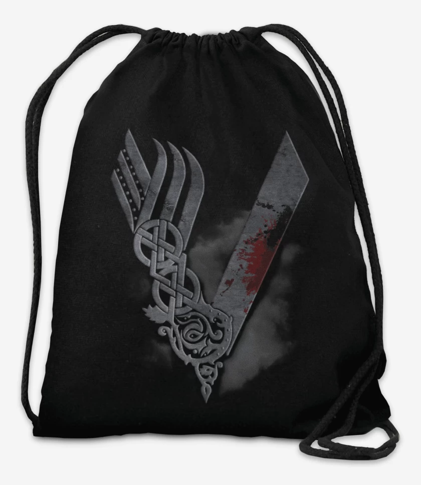 Mochila Negro de Vikings
