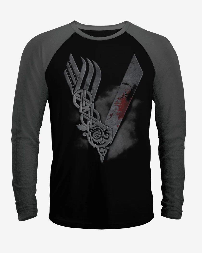 Polera Raglan Vikings
