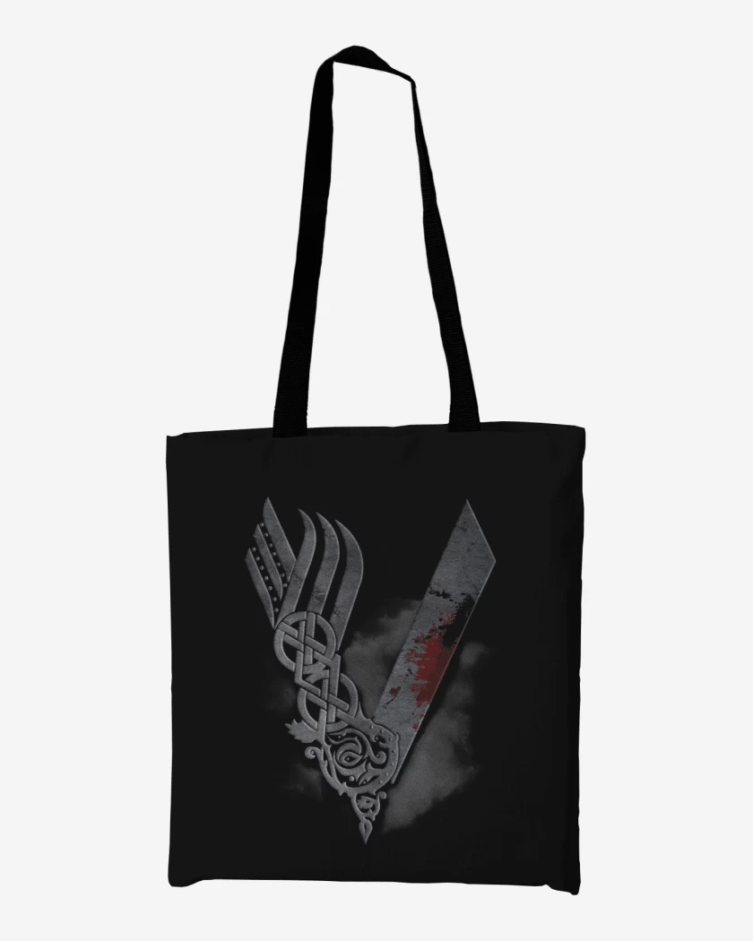 Totebag Negro de Vikings