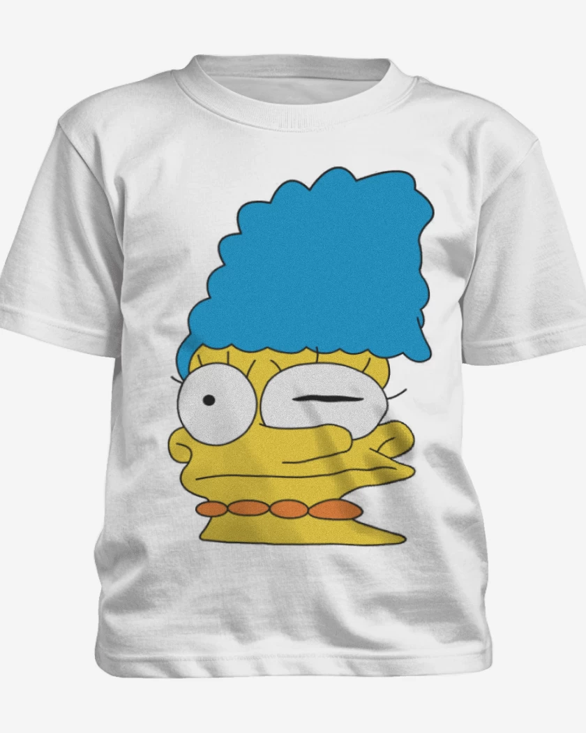 Polera de niño Blanco de Marge