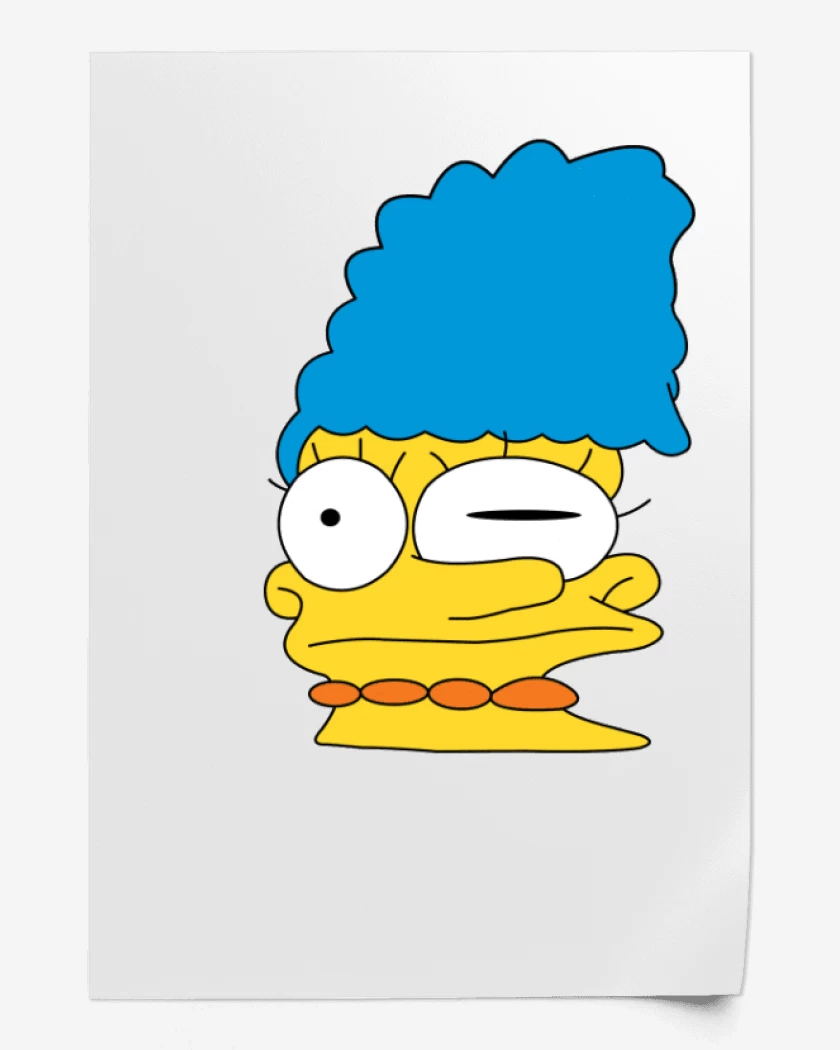 Print Blanco de Marge