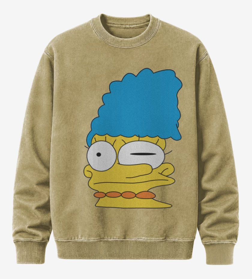 Poleron Polo Acid Wash Beige de Marge