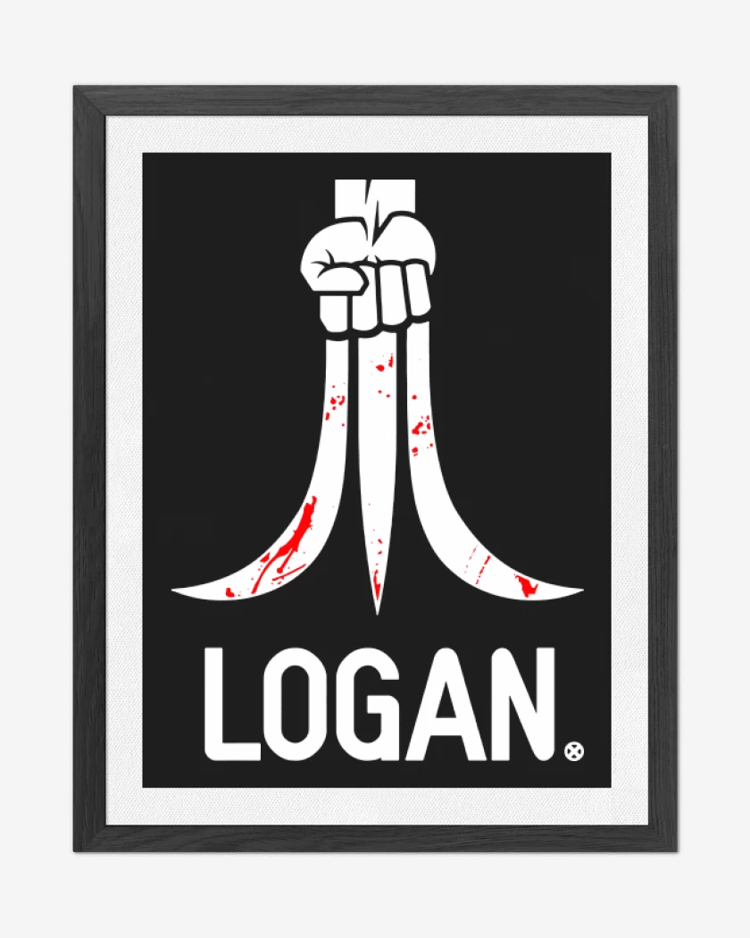 Cuadro decorativo Negro de Logan